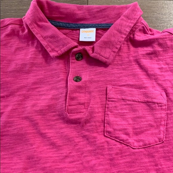 BOGO: Gymboree pink polo shirt size 10 - Picture 2 of 3